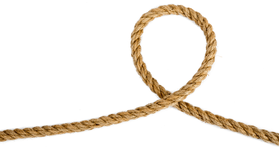 A loop of rope